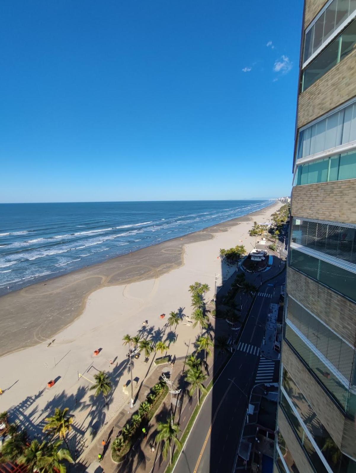 Apartamento Kitnet Pe Na Areia Praia Ocian Praia Grande  Exteriér fotografie
