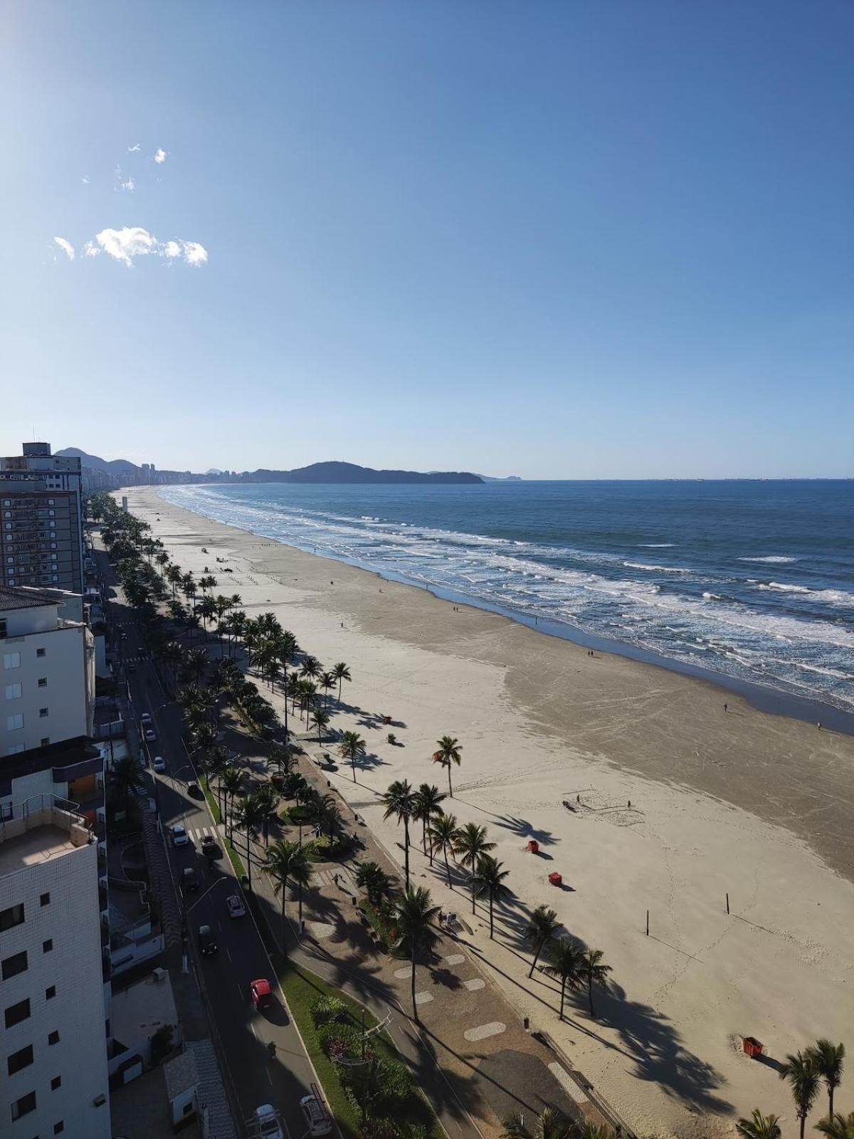 Apartamento Kitnet Pe Na Areia Praia Ocian Praia Grande  Exteriér fotografie