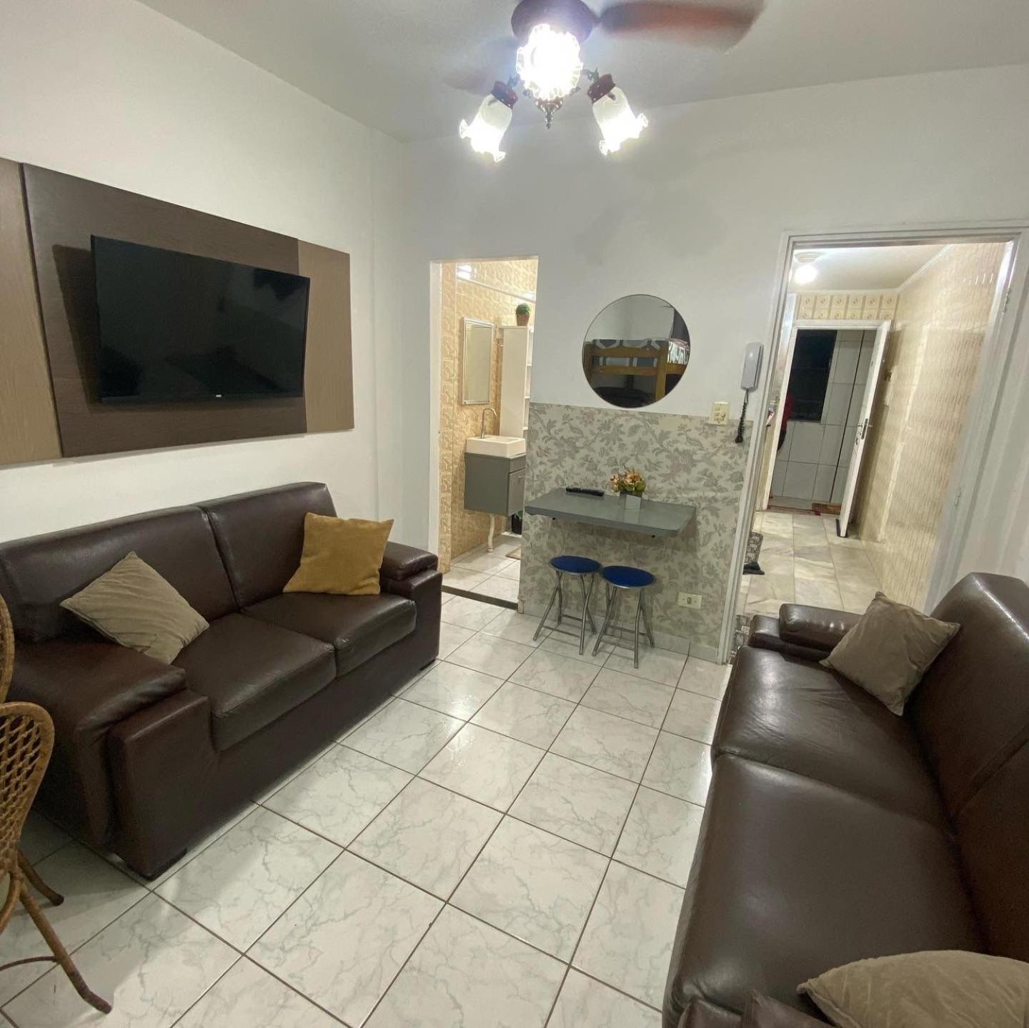 Apartamento Kitnet Pe Na Areia Praia Ocian Praia Grande  Exteriér fotografie