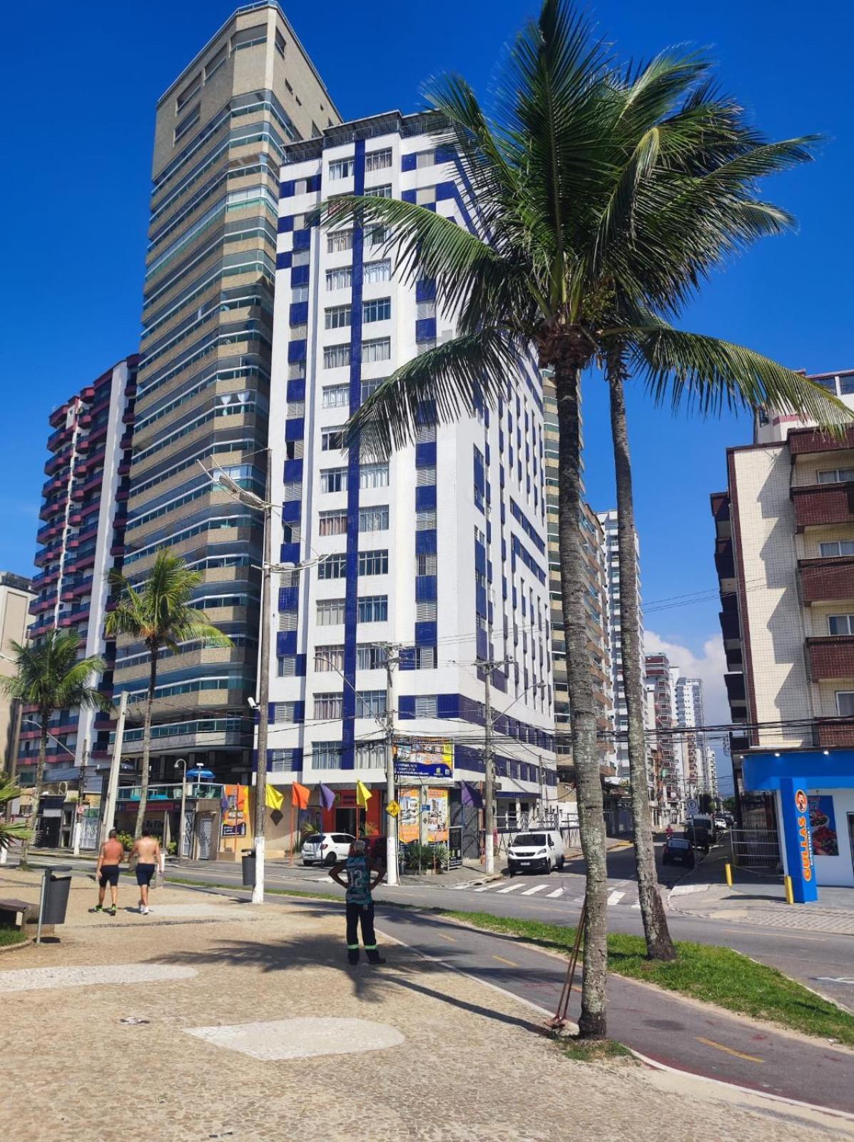 Apartamento Kitnet Pe Na Areia Praia Ocian Praia Grande  Exteriér fotografie