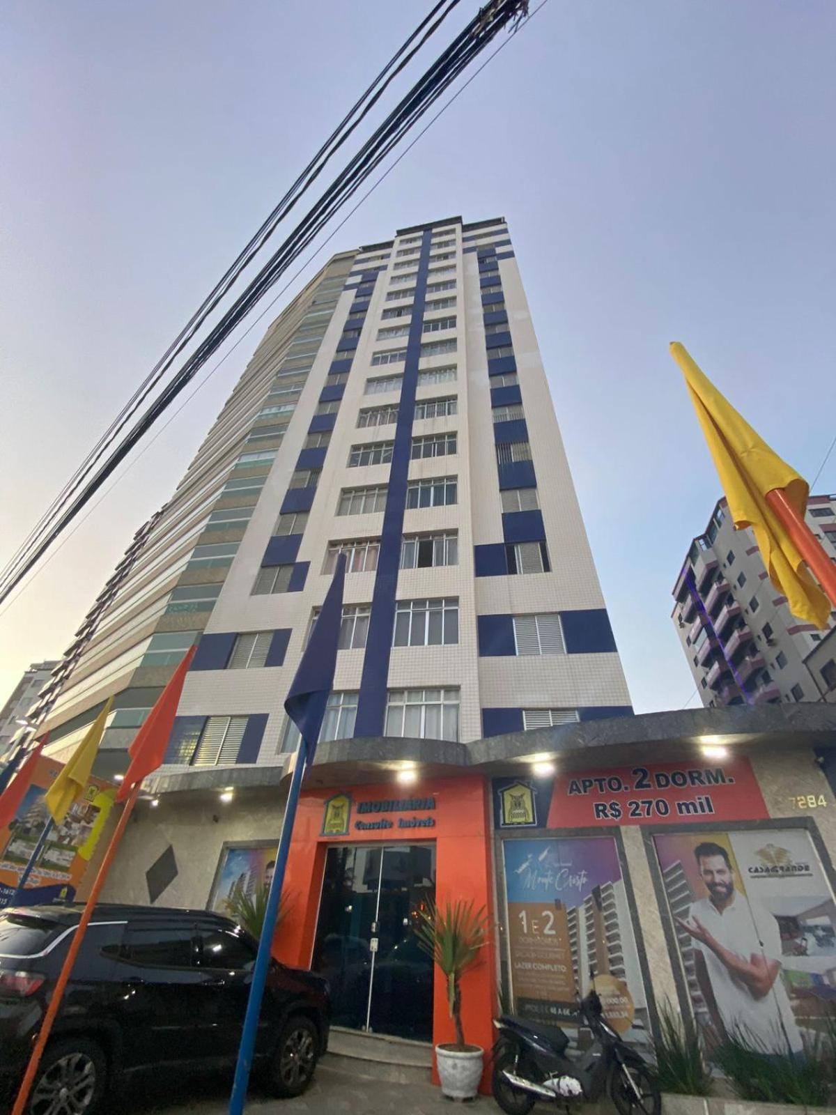 Apartamento Kitnet Pe Na Areia Praia Ocian Praia Grande  Exteriér fotografie
