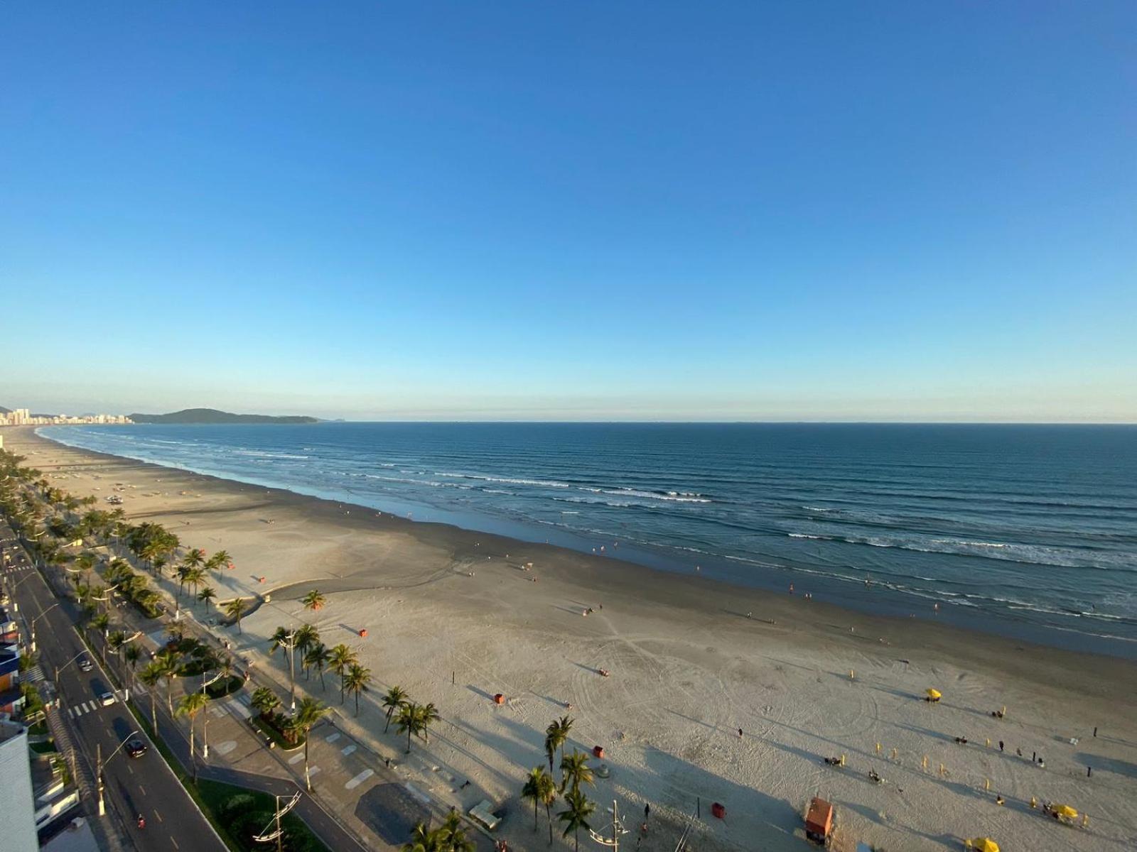 Apartamento Kitnet Pe Na Areia Praia Ocian Praia Grande  Exteriér fotografie