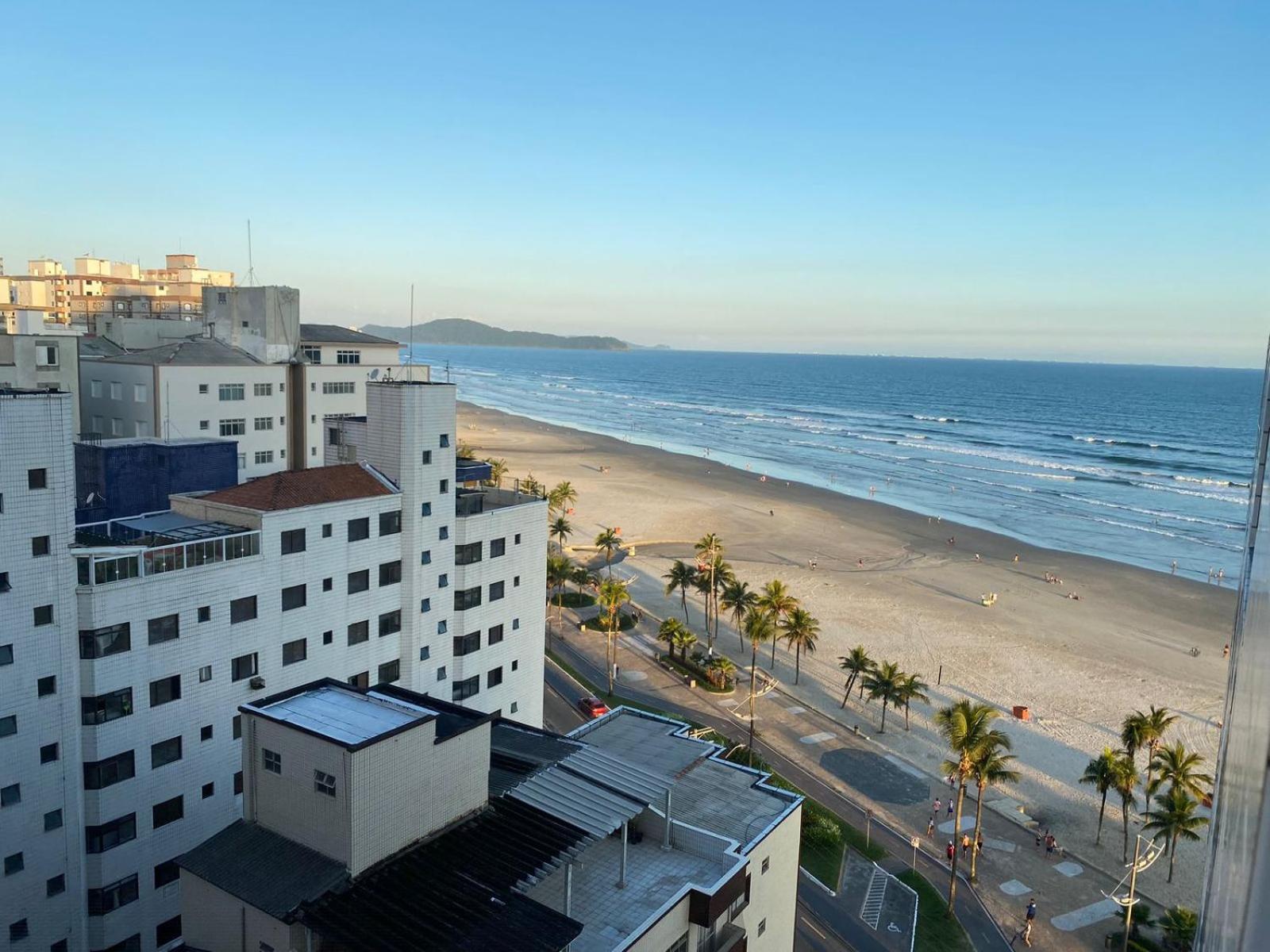 Apartamento Kitnet Pe Na Areia Praia Ocian Praia Grande  Exteriér fotografie